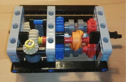 Gearbox 4 speeds motorizable