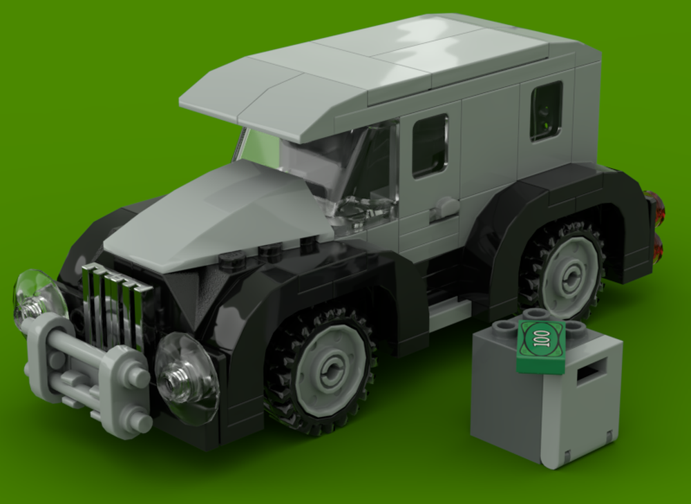 Lego Armored Car for Your Brick Bank