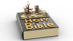 The Holy Bible Moses and the Burning Bush