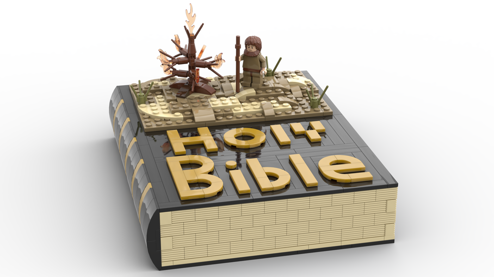Lego The Holy Bible Moses and the Burning Bush