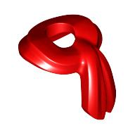 Lego Minidoll Neckwear Scarf Wrapped Around Neck / Red