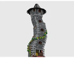The Crooked Wizard's Tower (Split Design)