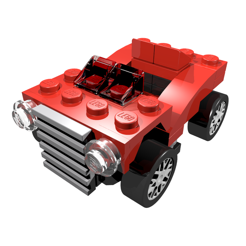 Lego 31000 Minijeep for Minifig