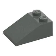 Brick Sloped 33° 3 x 2 / Dark Gray