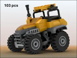 Hot Tractor (Orange)