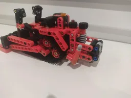 Red bull dozer (Lego technic foundation model)