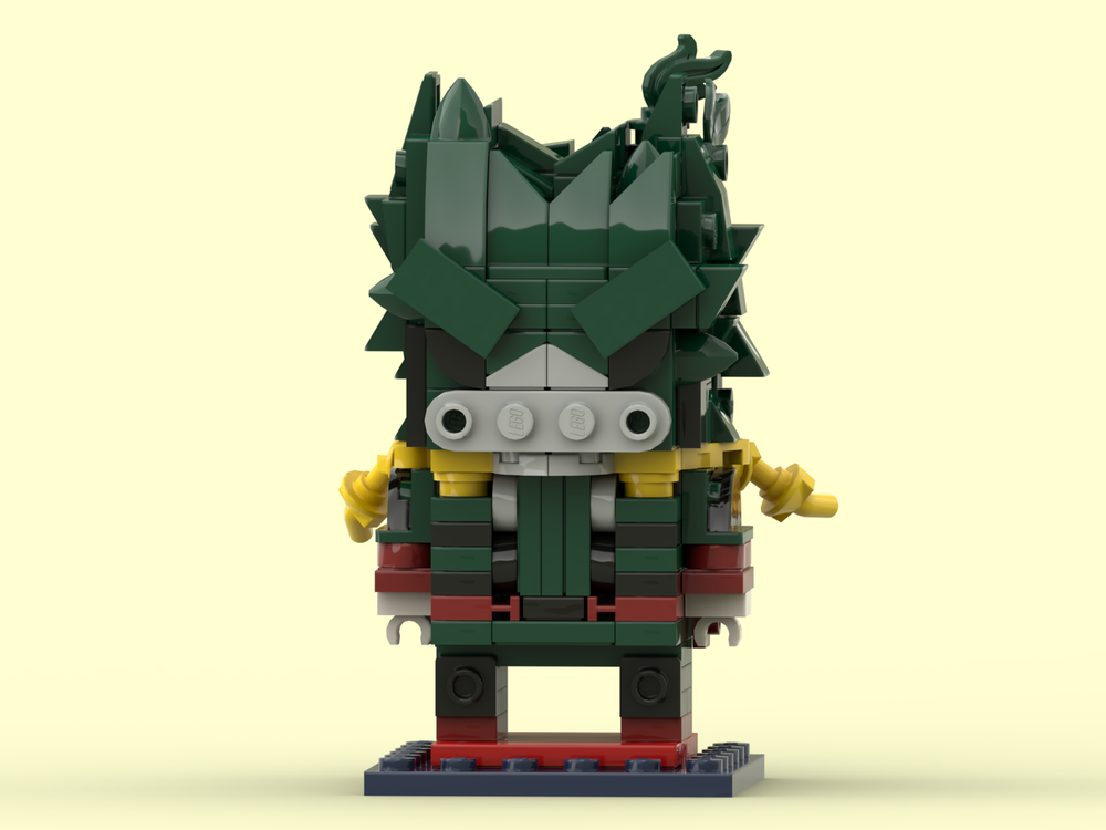 Lego "Dark" Deku - My Hero Academia BrickHeadz