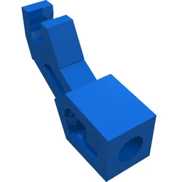 Arm Mechanical with Clip [Thick Support] / Blue