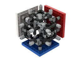 Hinged cube