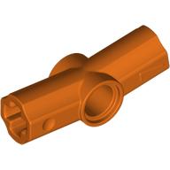 Lego Technic Axle and Pin Connector Angled #7 - 168.75° / Reddish Orange