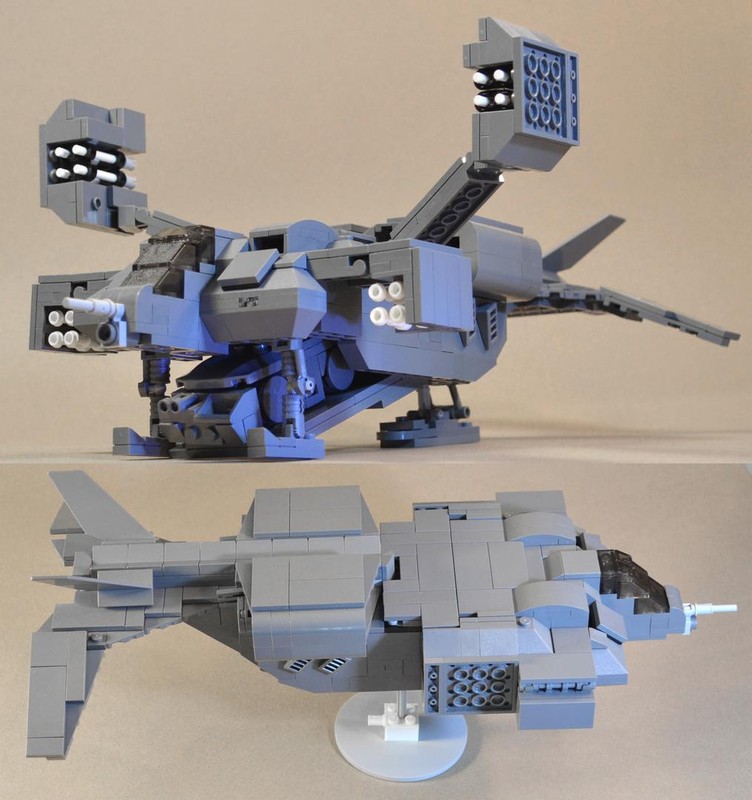 Lego Aliens Cheyenne Dropship and APC