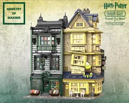 Diagon Alley: Flourish + Blotts & Florean Fortescue's Ice Cream Parlour