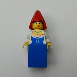 Maiden - Blue Skirt, Red Cone Hat