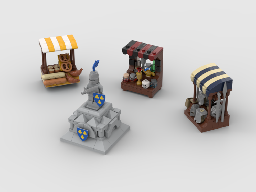 Lego Medieval Village Accessories