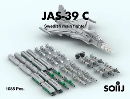 JAS-39 C Gripen - Swedish main fighter jet 1:35