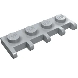 Hinge Vehicle Roof Holder 1 x 4 / Light Bluish Gray