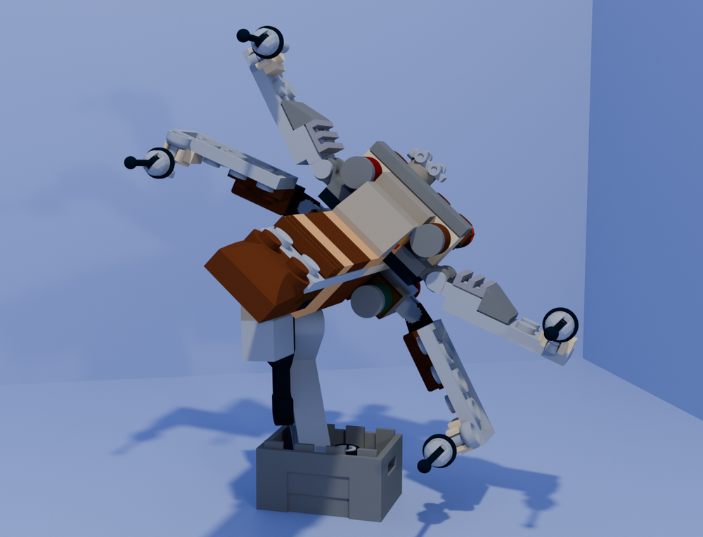 Lego 2025 Chrismas XW Fighter (with 2025 advent calendar pieces)