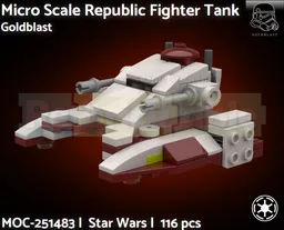 Micro Scale Republic Fighter Tank