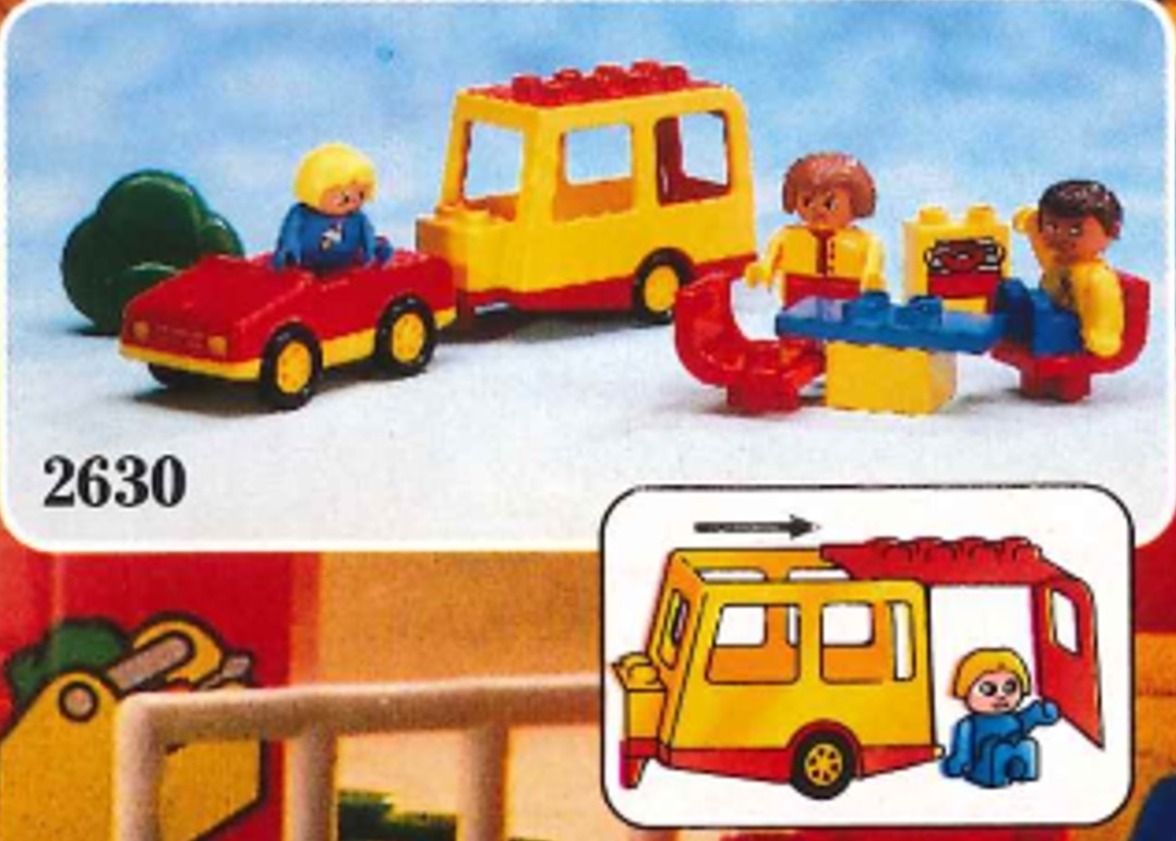 Lego Car and Campervan