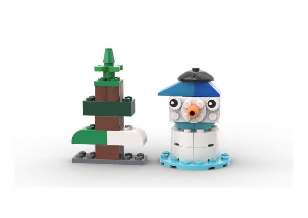 Lego 10692 Christmas tree and Snowman