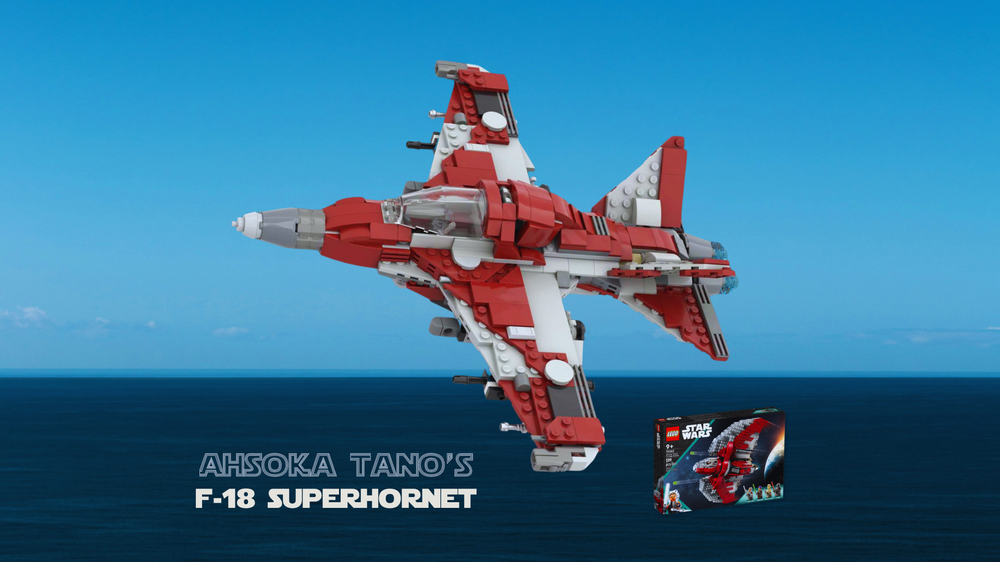 Lego Ahsoka Tano's F-18 Super Hornet - 75362 Alternative