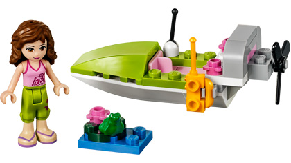 Lego Jungle Boat