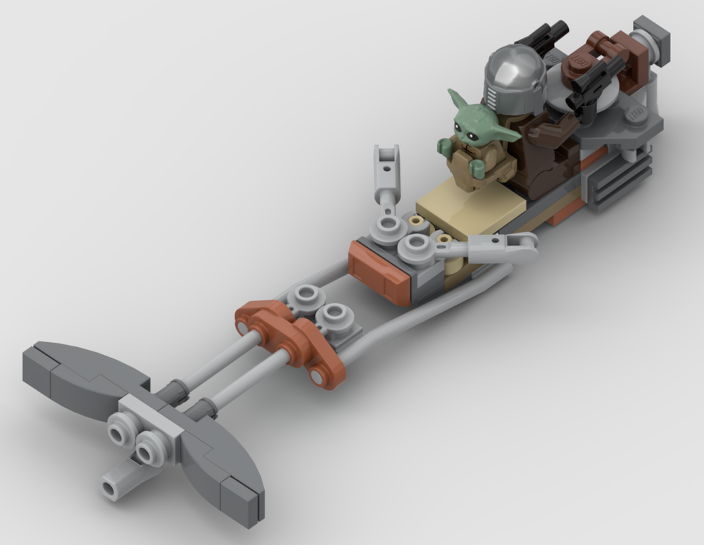 Lego 75436 SW Grogu's First Podracer Chase (Alternate Build)