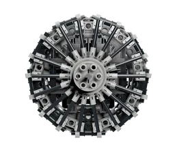 9 Cylinder Radial Engine