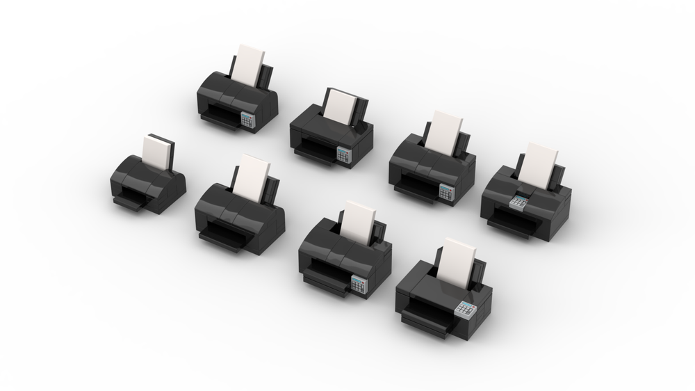 Lego PAU002 Printer Ideas and Variations