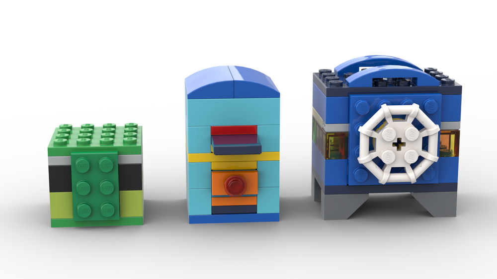 Lego 10696 3 Safes