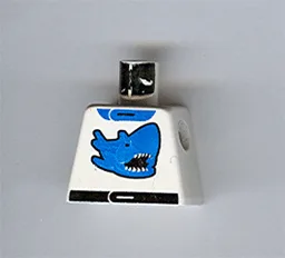 Torso Racers Race Shark Blue Pattern