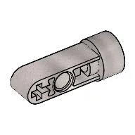 Technic Rotation Joint Socket with 3L Thick Beam / Pearl Light Gray