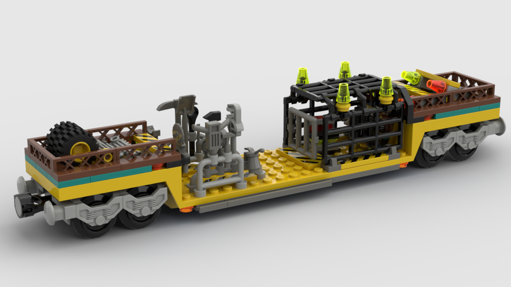 Lego Rock Raiders Train Mobile Toolstore
