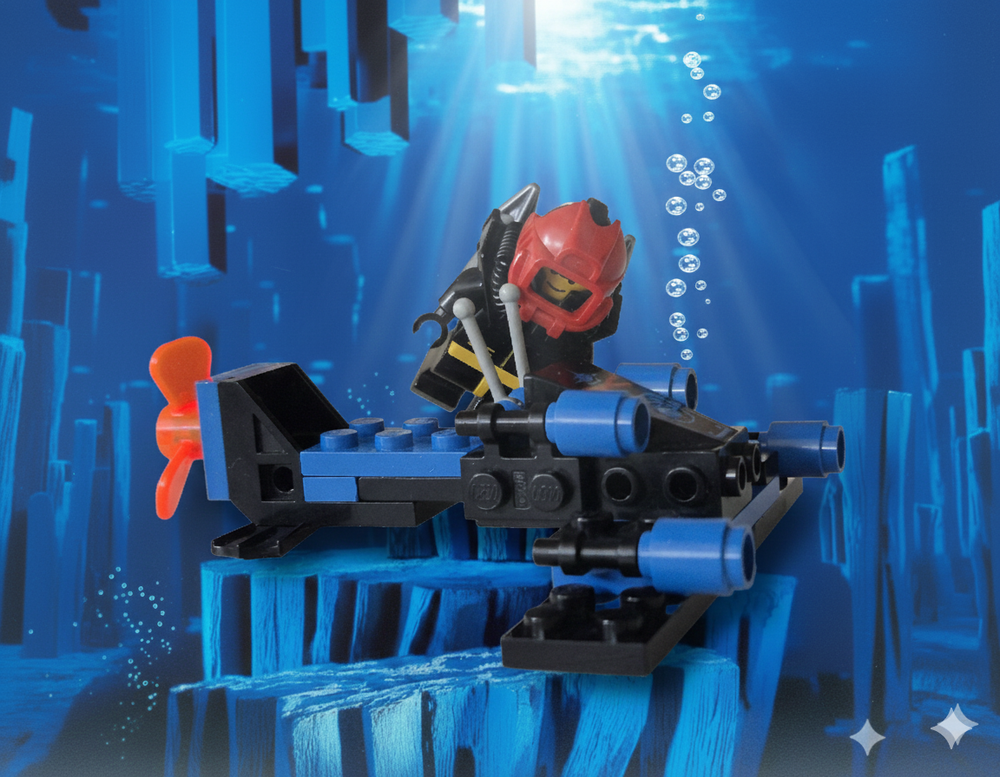 Lego (6115) Aquasharks Scooter
