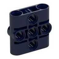 Technic Connector Beam 3 x 3 / Dark Blue