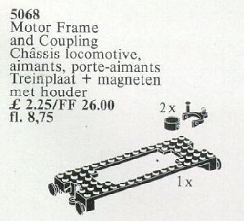 Lego Motor Frame and Coupling