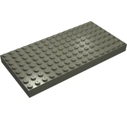 Brick 8 x 16 / Dark Gray