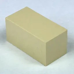 Modulex Tile 1 x 2 with Internal Supports / Modulex Clear