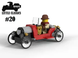 Little classics #20 - Red roadster