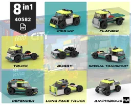 Lego 40582 builder's pack 8in1
