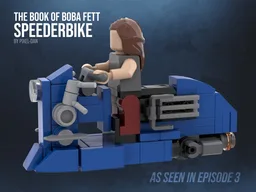 PiXEL-DANs THE BOOK OF BOBA FETT SPEEDERBIKE