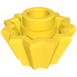 Food Cupcake with Stud / Yellow