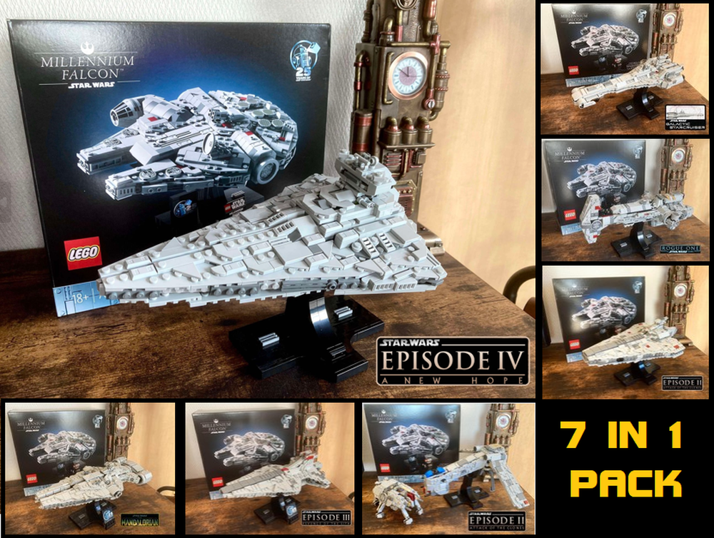 Lego 75375 Falcon Ultimate 7 in 1 Pack