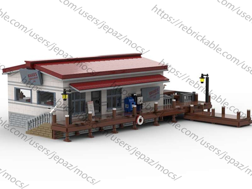Lego Fish and Chips MOC