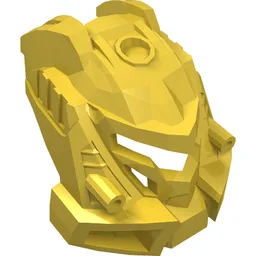 Large Figure Mask, Evo / Yellow