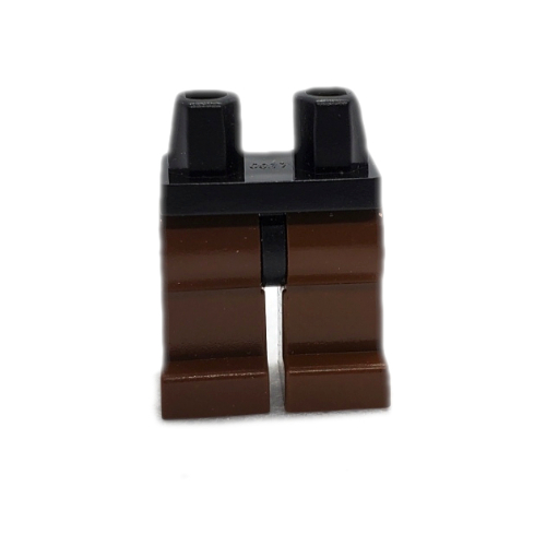 Lego Hips and Brown Legs / Black