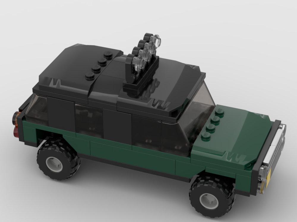 Lego Jurassic Park 2 - Jeep from the Explorers