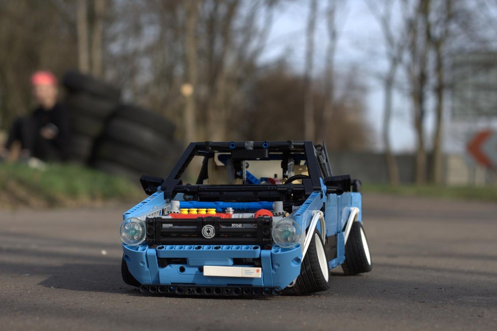 Lego VW Caddy MK1 Showcar