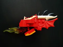 Alternative Head for the Dungeons & Dragons' Red-Dragon