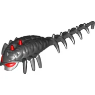 Large Figure Head / Brain with Red Centre / Black